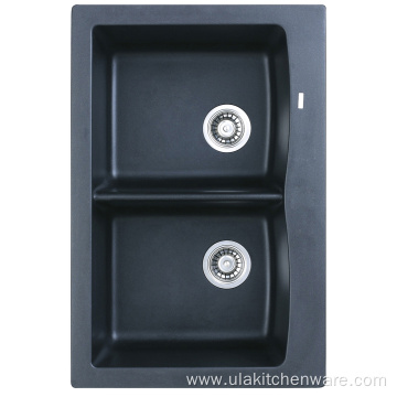 double bowl Topmount kitchen sink